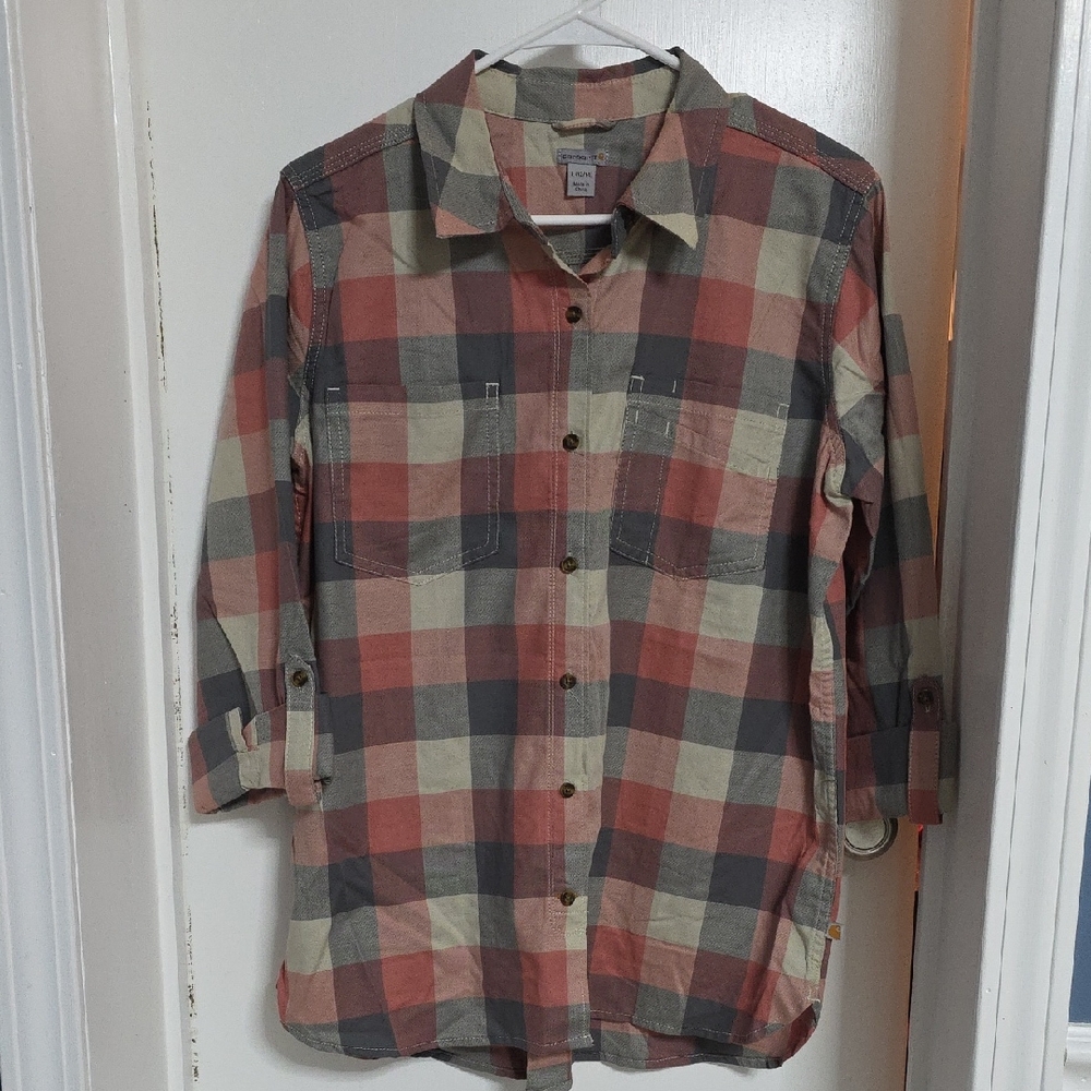 Carhartt Womens Long Sleeve Work Shirt